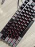 黑峡谷（Hyeku）GK715 104键有线机械键盘 电竞游戏键盘 可插拔 红色背光 凯华BOX轴 黑灰 茶轴 实拍图