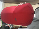 棒球帽鸭舌帽女帽子户外太阳帽遮阳休闲男士防晒加长夏季 M标红色 均码 56 实拍图