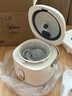 美的（Midea）电饭煲电饭锅1-2人小容量迷你家用白玉晶釜上盖可拆卸微压智能多功能MB-JA122礼品团购 实拍图