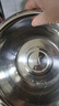 美厨（MAXCOOK）304不锈钢盆调料盆味斗33CM 洗菜盆沙拉盆和面盆MCWA0230 实拍图