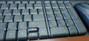罗技（Logitech）MK220 键鼠套装 无线键鼠套装 办公键鼠套装  多媒体键鼠套装 带无线2.4G接收器 黑色 实拍图