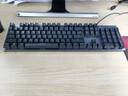 罗技（Logitech）K845 机械键盘 有线键盘 游戏办公键盘 全尺寸 单光 黑色 TTC轴 青轴 104键 实拍图