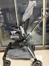 英氏（YEEHOO）风行遛娃神器双向高景观婴儿车折叠可坐可躺轻便带减震 麻灰色 实拍图