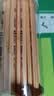 得力文具铅笔小学生儿童幼儿园写字考试绘图素描专用铅笔安全原木2B/HB三角/六角杆矫正姿势学生 原木HB/30支-六角杆（送橡皮卷笔刀） 实拍图