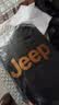 JEEP吉普棉服男士秋冬连帽加厚保暖新款潮流休闲外套 黑色 XL 实拍图