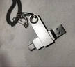 爱国者（aigo）64GB Type-C USB3.2高速U盘 W381 读速220MB/s手机电脑两用商务办公U盘 旅行随身携带优盘 行者灰 实拍图