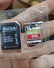 闪迪（SanDisk）128GB TF(MicroSD)内存卡 4K极速金卡A2 V30 U3行车记录仪 运动相机无人机 监控存储卡 读190MB/s 实拍图