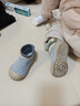 爱宝适宝宝地板袜春秋婴儿袜学步鞋儿童隔凉步前鞋早教袜蓝12.5cmT146 实拍图