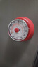 多利科（Dretec）日本计时器厨房定时器机械吸冰箱时间计时器时钟闹钟提醒器正红色 实拍图