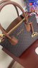 MICHAEL KORS Mercer风琴包中号棕色手提单肩斜挎MK女包礼物女士轻奢包包 实拍图