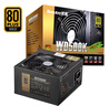 航嘉（Huntkey）WD500K 金牌500W电脑电源（80PLUS金牌/单路40A/全电压/LLC+SR+DC-DC/智能温控/apex英雄） 实拍图