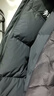 李宁火锅羽绒 新春丨男女同款防泼水防风宽松鸭绒短羽绒服AYMV431 实拍图