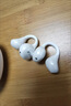 山水（SANSUI）【国家补贴丨2026新款】W133蓝牙耳机耳夹式骨传导概念开放式无线不入耳运动跑步游戏降噪  雪白 实拍图