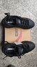 安踏男鞋运动鞋男春夏季男士软底网面透气跑步鞋休闲鞋皮面防水鞋子男 (春季新款纯黑皮面)黑色 40 （7码） 实拍图