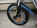 凤凰（Phoenix）儿童自行车山地车男女学生脚踏车6-15岁童车 霸道 白蓝色 18寸 实拍图
