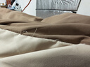 京东京造悦柔三件套 120g加厚磨毛 A类床单被套单人宿舍学生0.9/1.2m床奶茶咖 实拍图