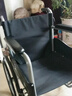 京巧轮椅轻便折叠减震老人轮椅车孕妇手推轮椅带坐便靠背SYIV90-MK-06 实拍图