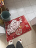 佳茉乔迁之喜入户门地垫门外进门垫新居门口入门脚垫地毯红色喜庆脚垫 实拍图
