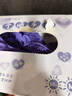 乌斯京一次性手套 丁腈手套 50只中码 加厚防护餐饮食品级紫色橡胶手套 实拍图