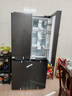 美的（Midea）471L十字门冰箱全空间养鲜抗菌净味一级能效风冷无霜双变频以旧换新BCD-471WSPZM(E)国家补贴 实拍图
