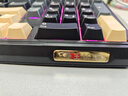 京东京造JZ990Pro三模无线蓝牙有线办公游戏键盘电竞PBT键帽RGB送男友独立数字区续航外设机械键盘鎏金黑 实拍图