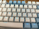 达尔优（dareu）EK815机械合金键盘 有线键盘 游戏键盘 108键单光 男生女生 电脑键盘  白色蓝色 青轴 实拍图