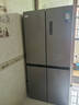 美的（Midea）480升十字门冰箱家用一级能效风冷无霜双变频净味以旧换新BCD-480WSPZM(E)国家补贴 实拍图