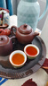 藏壶天下 宜兴紫砂壶纯手工刻绘泡茶壶功夫茶具原矿老紫泥清莲生香匏尊壶 清莲生香 270ml 实拍图