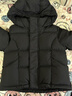 巴布豆（BOBDOG）金标短款儿童羽绒服男女中小童2025冬季新款防风加厚A类95绒外套 黑色 【防风门襟款】 100 推荐【身高80-90cm】 实拍图