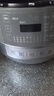 美的（Midea）【国家补贴】0涂层精钢厚釜电压力锅5L双胆全自动智能预约家用煲汤煮饭煲MY-C5856G高压锅4-6人 实拍图