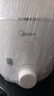 美的（Midea）电煮锅 宿舍小锅 小电锅 学生寝室一体泡面火锅多功能 不锈钢0涂层 电蒸锅 电热锅 XZE1614 配蒸笼 实拍图