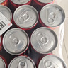 可口可乐（Coca-Cola）零度 Zero 无糖汽水 碳酸饮料 330ml*24摩登罐  实拍图