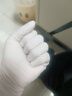 医用丁腈手套一次性无粉乳胶橡胶医疗外科手术检查家务食品级专用 【医用级】白色丁腈 100只/盒 S码（小号） 实拍图