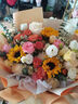 馨仪鲜花速递玫瑰向日葵康乃馨花束生日礼物全国同城配送 向日葵玫瑰混搭花束 实拍图