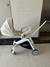 SMARTSTROLLER遛娃神器婴儿推车可坐可躺轻便折叠双向高景观0-6岁用宝宝溜娃车 香槟白(铝合金车架+3D舒适透气) 实拍图