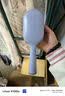名创优品（MINISO）梳子立式长柄气囊梳气垫梳按摩梳造型梳生日礼物 紫菂灰+清洁刷 实拍图