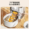 疯狂的主人宠物悬挂式喂食器狗狗猫咪饮水机兔子食盆挂笼宠物喝水猫碗狗食盆 实拍图