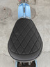 万仕龙电动车座套防水防晒适用雅迪爱玛台铃电瓶车坐垫套四季耐磨加厚座椅套 磨砂黑【前座套】 新国标通用 实拍图