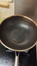 炊大皇炒锅304不锈钢有钛炒菜锅煎锅平底不粘炒锅32cm 可立可视盖不挑灶 实拍图