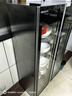 德玛仕（DEMASHI）商用消毒柜 立式消毒碗柜消毒柜家用酒杯茶杯餐具碗筷家用厨房紫外线消毒柜大容量立式消毒柜 不锈钢旋钮款丨对开门500升丨供50-160人 实拍图