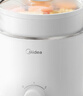 美的（Midea）电煮锅 宿舍小锅 小电锅 学生寝室一体泡面火锅多功能 不锈钢0涂层 电蒸锅 电热锅 XZE1614 配蒸笼 实拍图