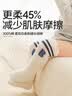 贝比婴儿袜子长筒袜春秋纯棉男新生儿不勒腿过膝宝宝秋冬长袜6-12月 实拍图