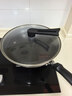 苏泊尔SUPOR 不锈钢蜂窝不易粘炒菜锅32cm煎锅燃气电磁炉通用 EC32JKC01 实拍图