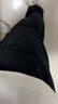 太平鸟男装休闲裤雪尼尔保暖阔腿西装裤BAGBE412H 黑色 第二批 30 实拍图