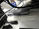 联想（lenovo）Type-c扩展坞USB3.2分线器10Gbps传输hub延长线扩展器HDMI4K60Hz转换器PD100W拓展坞BY06-C2(金属) 实拍图