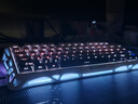 重力星球破茧75机械键盘电竞游戏无线有线蓝牙三模gasket客制化侧刻键盘 GS K1 渐变白 实拍图