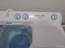 海尔（Haier）半自动双桶双缸洗衣机 12KG大容量  强力去污洗大件 一级能效家电国家补贴以旧换新 XPB120-81D2 实拍图