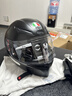 AGV K1S头盔K1摩托车机车全盔四季通用全覆式跑盔男女广角通风透气3C K1S-MATT BLACK L（适合57-58头围） 实拍图