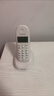 摩托罗拉（Motorola）数字无绳电话机 无线座机 子母机一拖一 办公家用 中文显示 双免提套装CL101C(白色) 实拍图