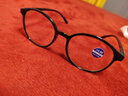 超轻减龄显年轻老花镜高清防蓝光抗疲劳复古圆框老花眼镜修颜洋气 #黑色（减龄防蓝光） 老花300度【参考65-70岁】 实拍图